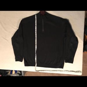 Tommy Bahama reversible 1/4 zip sweatshirt size M